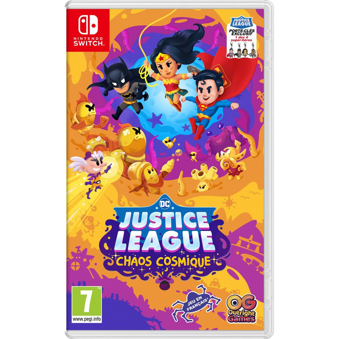 Joc video pentru Switch Bandai DC Justice League: Cosmic chaos