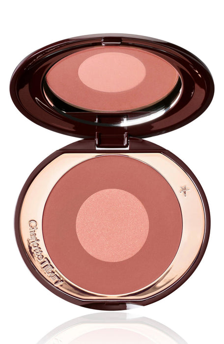 Pudră de obraz Charlotte Tilbury Cheek To Chic Swish And Glow, finish radiant, nuanța Pillow Talk, 8 g