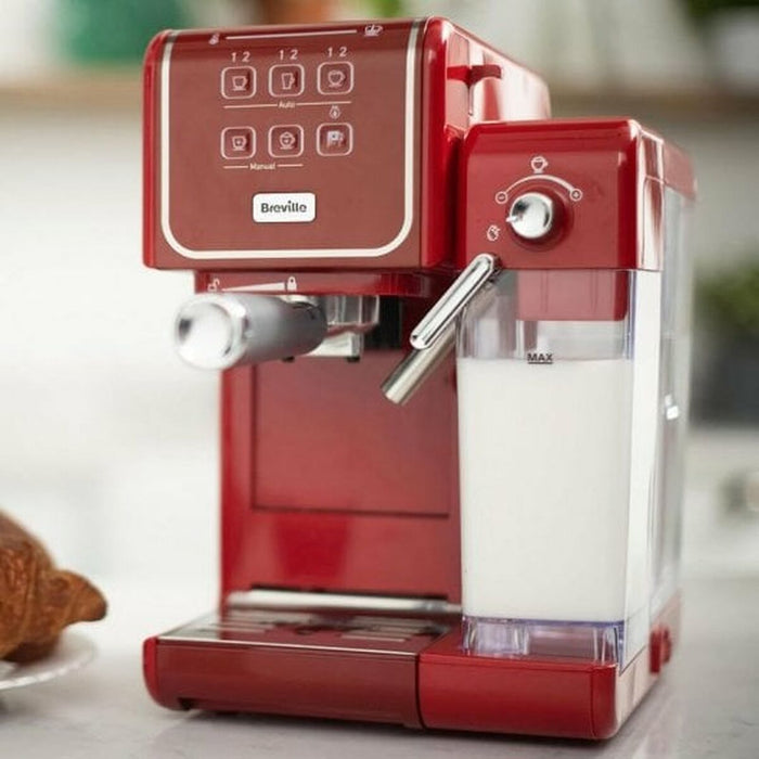 Aparat de cafea superautomat Breville Prima Latte III Roșu