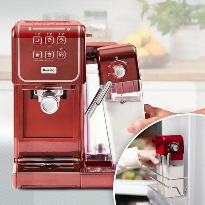 Aparat de cafea superautomat Breville Prima Latte III Roșu