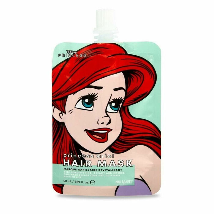 Mască Capilară Mad Beauty Disney Princess Ariel Revitalizantă 25 ml (50 ml)