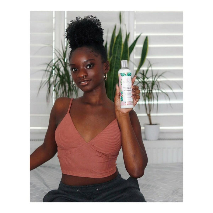 Balsam pentru Descurcarea Părului Flora & Curl Hydrate Me Miere Apă de trandafiri 300 ml (300 ml)