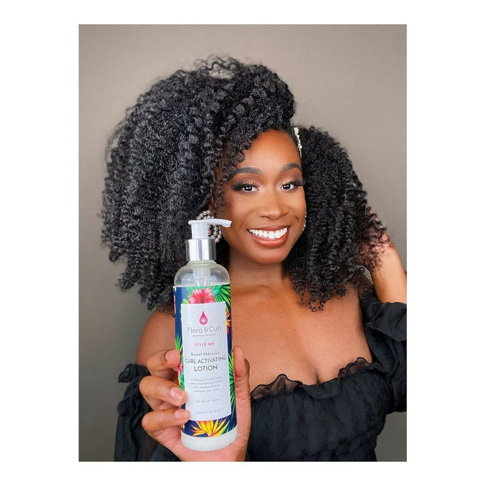 Fluid pentru Definirea Buclelor Flora & Curl Style Me Hibiscus 300 ml
