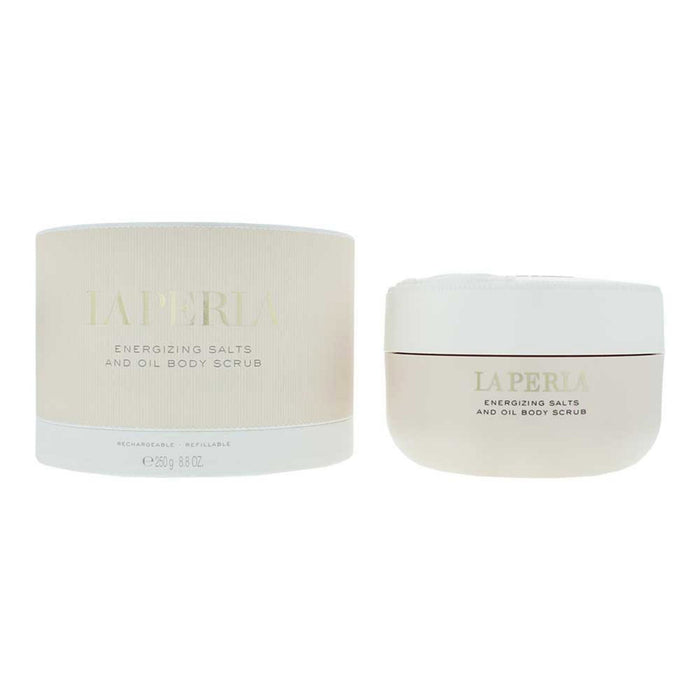 Exfoliant pentru corp La Perla Salt & Oil, energizant, 250 g