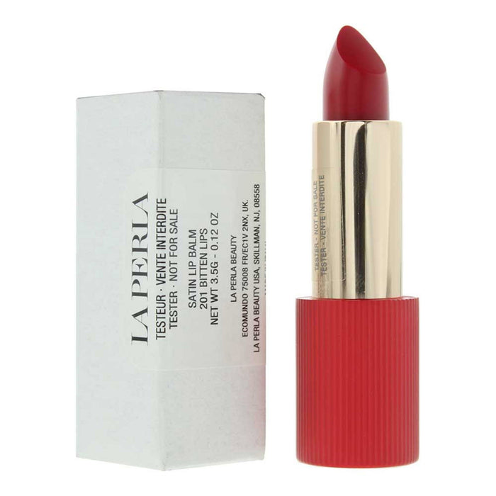 Balsam de buze La Perla Satin Lips, nuanța 201 Bitten Lips, 3,5 g, tester