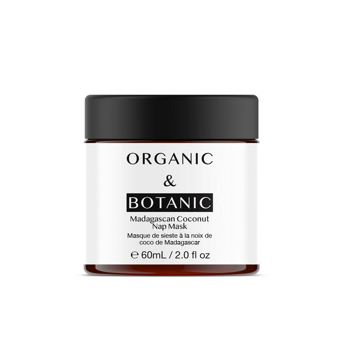 Mască de Față Hidratant Organic & Botanic Madagascan Coconut Noaptea (60 ml)