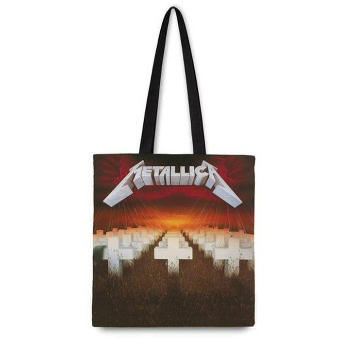 Geanta de umar Rocksax Metallica Bumbac 37 x 42 cm