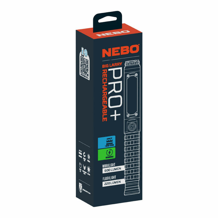 Lanternă LED reîncărcabilă Nebo Big Larry Pro+ 600 lm