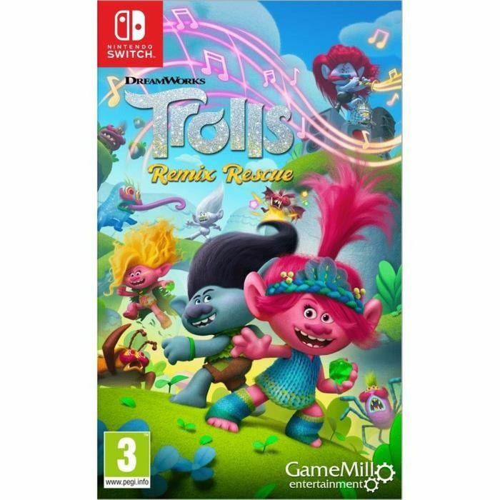 Joc video pentru Switch GameMill Dreamworks: Trolls - Remix Rescue