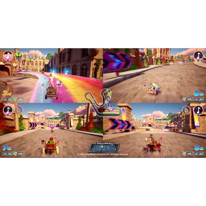 Joc video pentru Switch GameMill Dreamworks All-Star Kart Racing