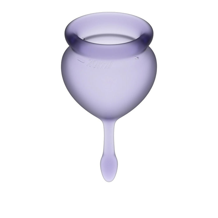 Cupe menstruale, Satisfyer Feel Good, 2 bucăți, 15 ml și 20 ml