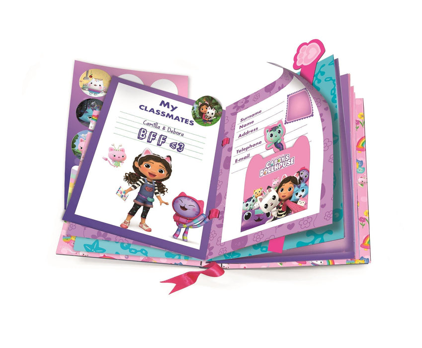 Jurnal de decorat Clementoni Gabby's Dollhouse, scrapbook, 6+ ani
