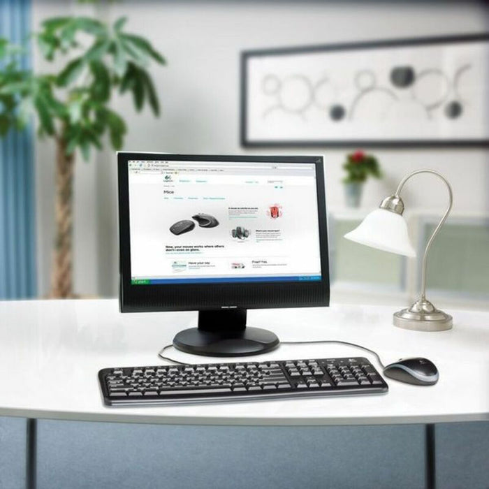 Tastatură și Mouse Optic Logitech Desktop MK120 1000 dpi USB