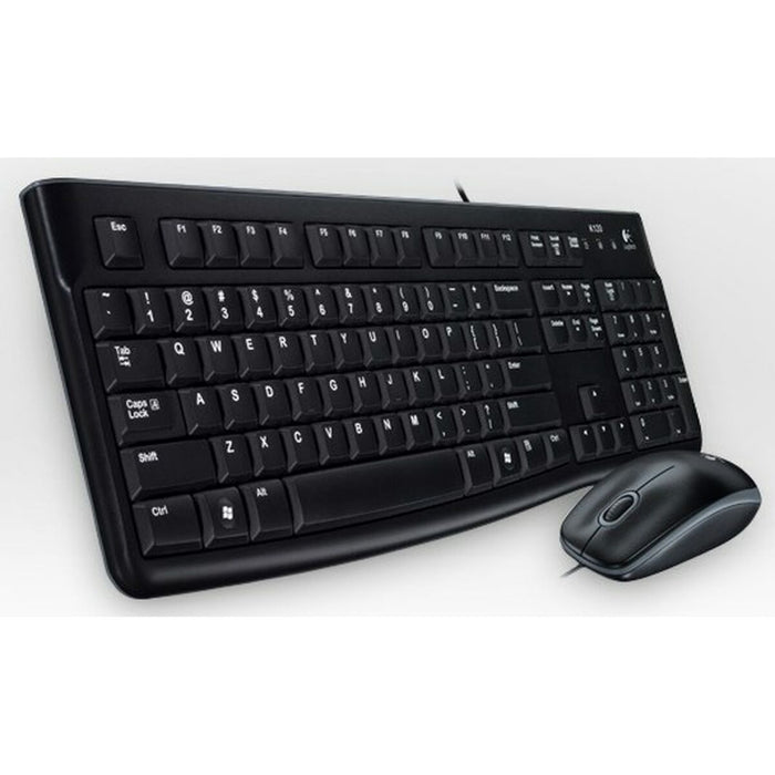 Tastatură Logitech LGT-MK120-US Negru Olandeză QWERTY