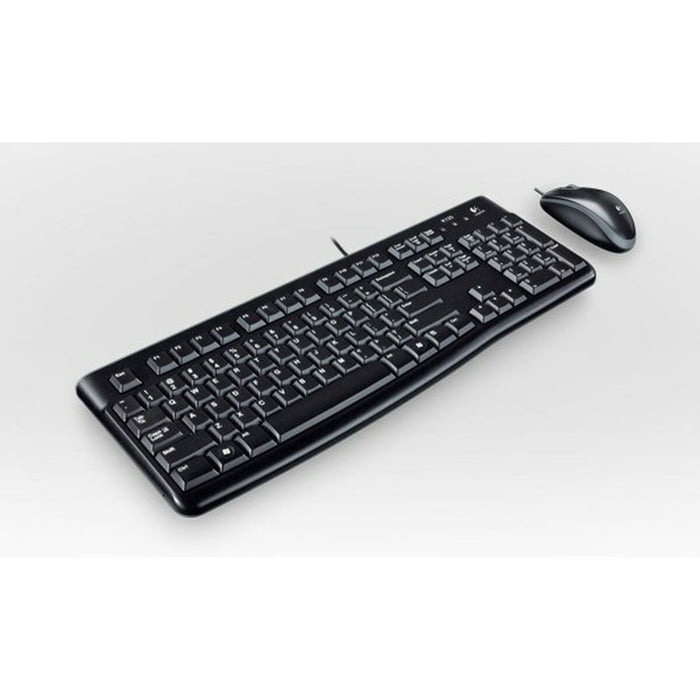 Tastatură Logitech LGT-MK120-US Negru Olandeză QWERTY