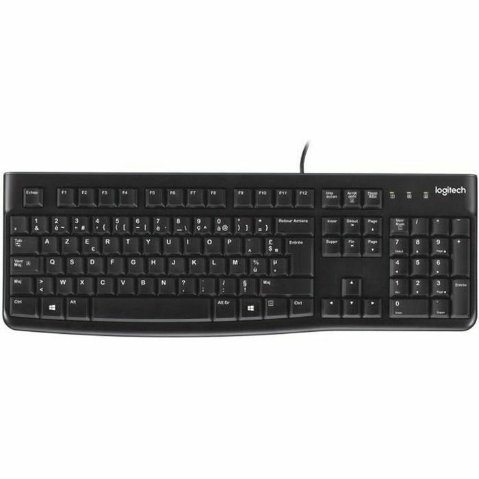 Tastatură Logitech K120 Negru Franceză AZERTY