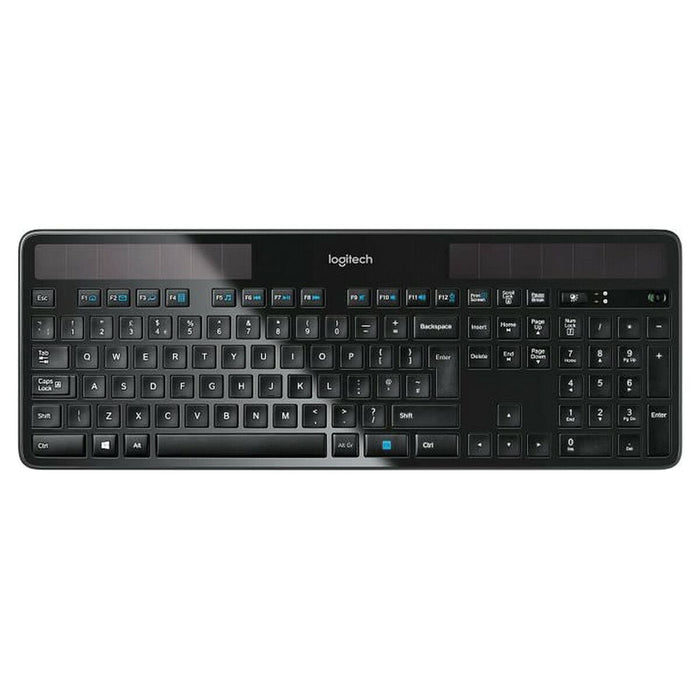 Tastatură Fără Fir Logitech K750 Negru