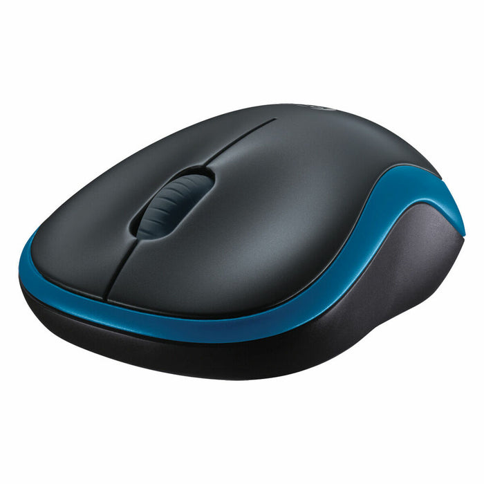 Mouse Optic Logitech M185 Albastru/Negru