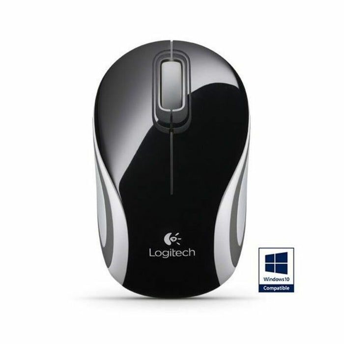 Mouse Fără Fir Logitech M187 Negru Monocrom 1000 dpi