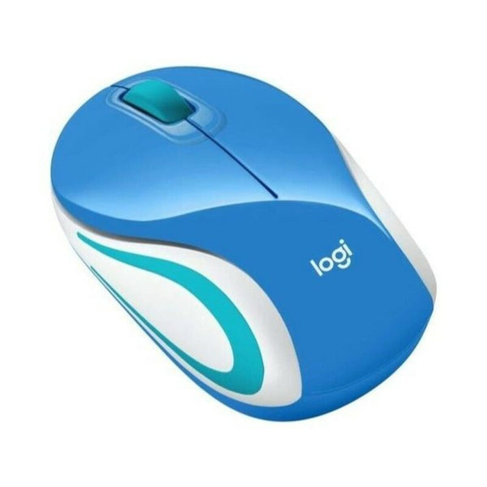 Mouse Fără Fir Optic Logitech 910-002733 1000 dpi Albastru (1 Unități)