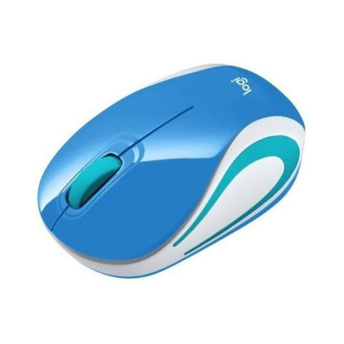 Mouse Fără Fir Optic Logitech 910-002733 1000 dpi Albastru (1 Unități)