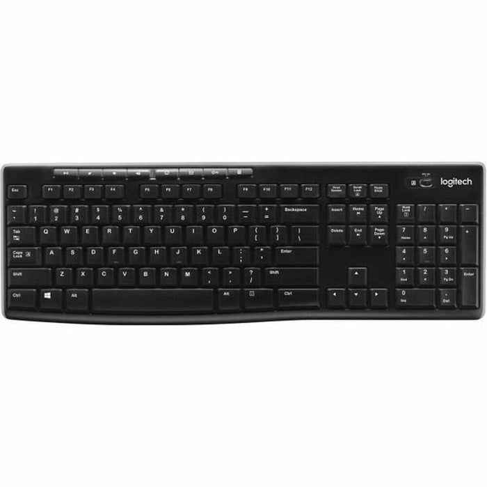 Tastatură Fără Fir Logitech Franceză Negru AZERTY