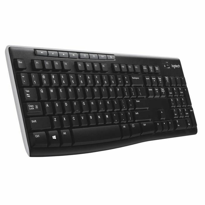 Tastatură Fără Fir Logitech Franceză Negru AZERTY