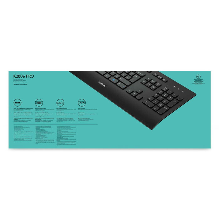 Tastatură Logitech 920-005217 Negru QWERTY Qwerty US