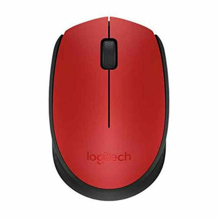 Mouse Fără Fir Logitech M171 1000 dpi Roșu Negru/Roșu