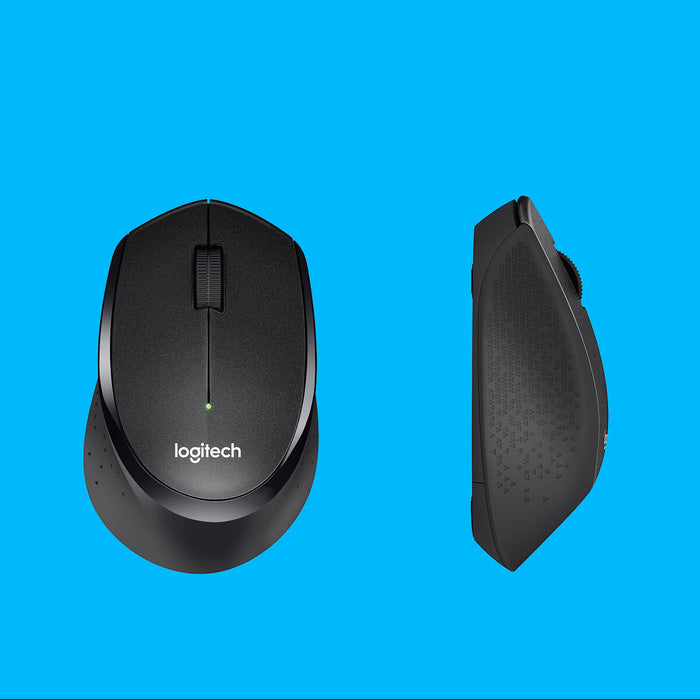 Mouse Fără Fir Logitech M330 SILENT PLUS 1000 dpi Negru