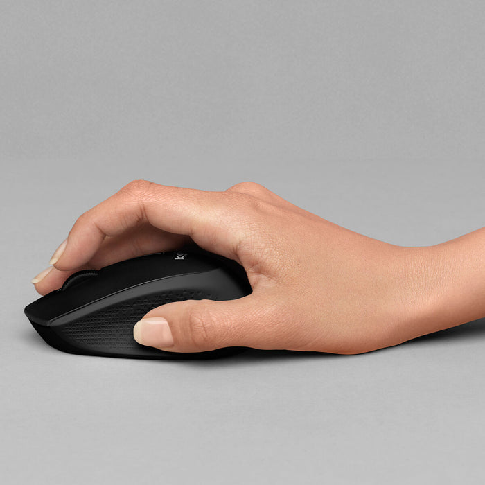Mouse Fără Fir Logitech M330 SILENT PLUS 1000 dpi Negru