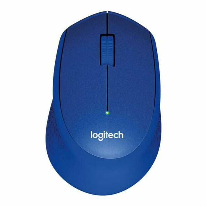Mouse Fără Fir Logitech M330 Silent Plus Albastru 1000 dpi