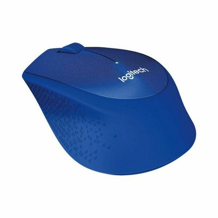 Mouse Fără Fir Logitech M330 Silent Plus Albastru 1000 dpi