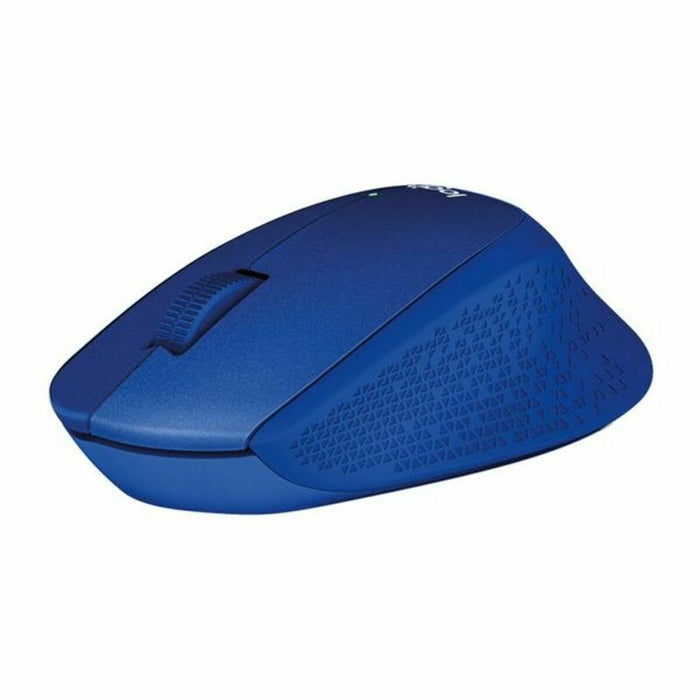 Mouse Fără Fir Logitech M330 Silent Plus Albastru 1000 dpi