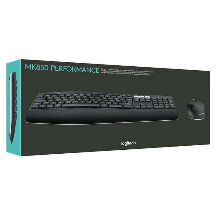 Tastatură și Mouse Logitech PERFORMANCE MK850 Negru AZERTY