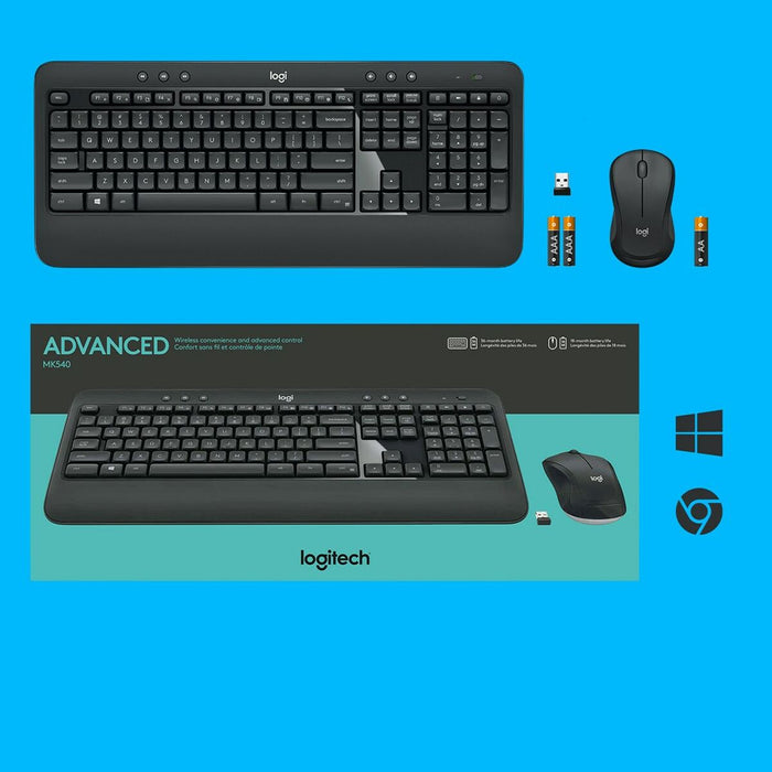 Tastatură și Mouse Logitech 920-008685 Negru Qwerty US