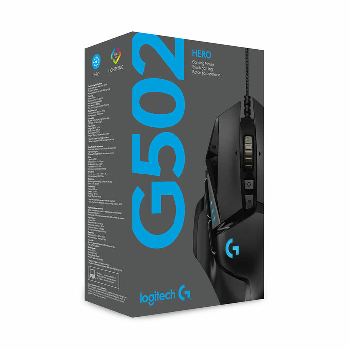 Mouse Logitech G502 Hero 600 dpi