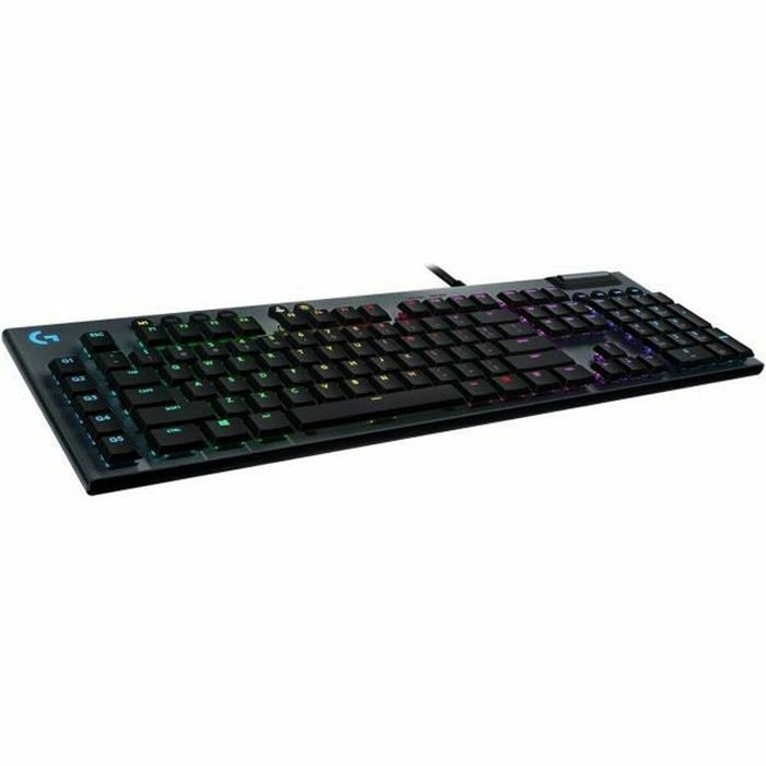 Tastatură Bluetooth cu Suport pentru Tabletă Logitech G815 Negru Franceză AZERTY