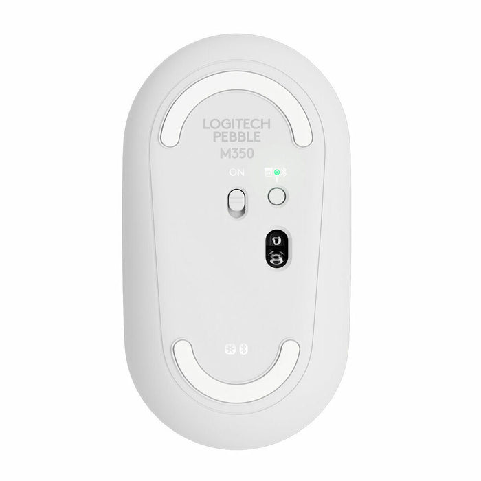 Mouse Fără Fir Optic Logitech Pebble M350 Alb
