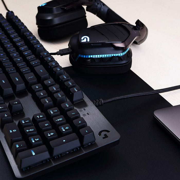 Tastatură Logitech Lightsync G512 Gaming Negru Iluminat RGB AZERTY