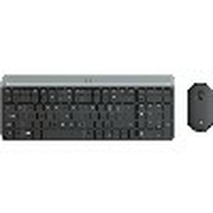 Tastatură NO NAME 920-009188 Negru Oțel Germană QWERTZ