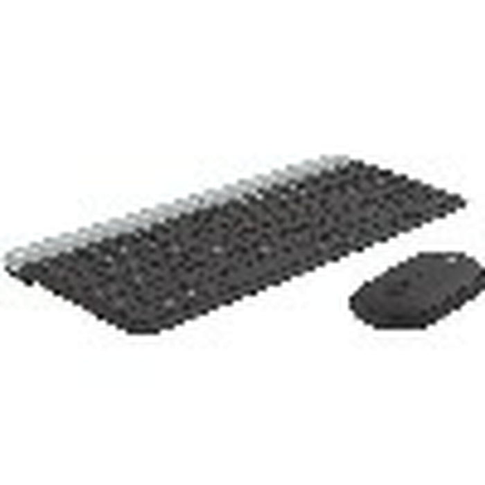 Tastatură NO NAME 920-009188 Negru Oțel Germană QWERTZ