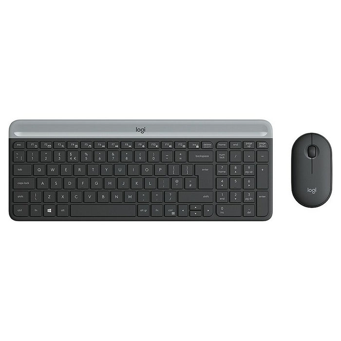 Tastatură și Mouse Logitech 920-009190 Negru Gri Franceză AZERTY