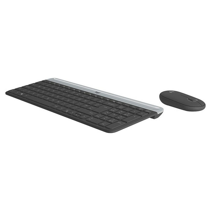 Tastatură și Mouse Logitech 920-009190 Negru Gri Franceză AZERTY