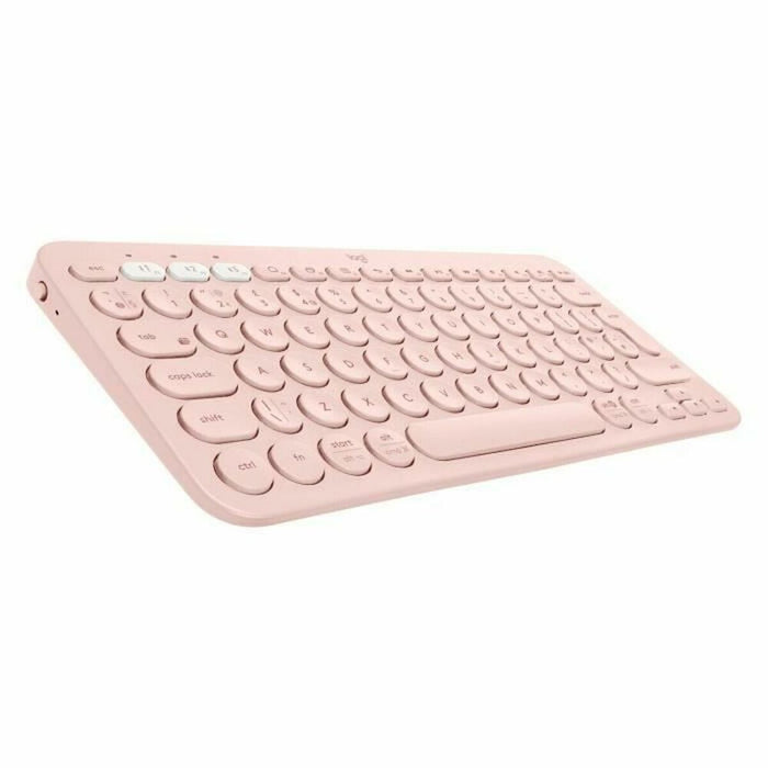 Tastatură Logitech K380 Franceză AZERTY Roz AZERTY