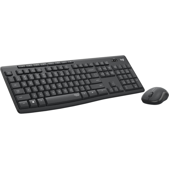 Tastatură Logitech MK295 Silent Wireless Combo Negru Gri Grafit Monocrom QWERTY Qwerty US