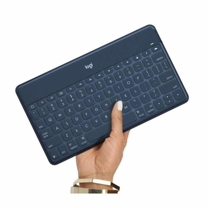 Tastatură Logitech 920-010048 AZERTY Franceză Albastru Negru