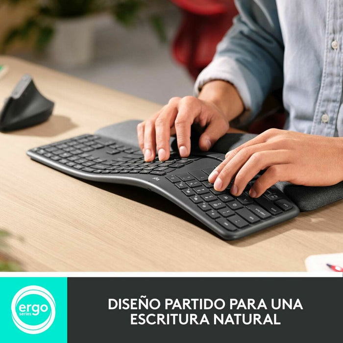 Tastatură Fără Fir Logitech ERGO K860 Negru