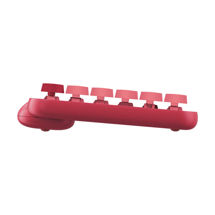 Tastatură Logitech POP Franceză Multicolor Roz AZERTY AZERTY