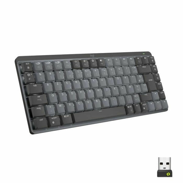 Tastatură Logitech MX Mini Franceză Gri închis AZERTY AZERTY